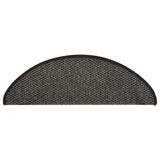 Tapis d'escalier autocollants 15 pcs 65x21x4 cm Anthracite