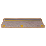 Tapis d'escalier autocollants 15 pcs 65x21x4 cm Orange