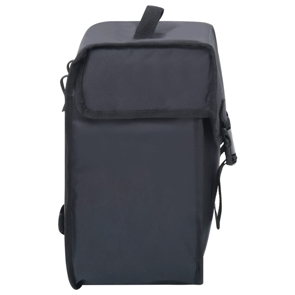 Sac de vélo simple pour porte-bagages étanche 21 L Noir