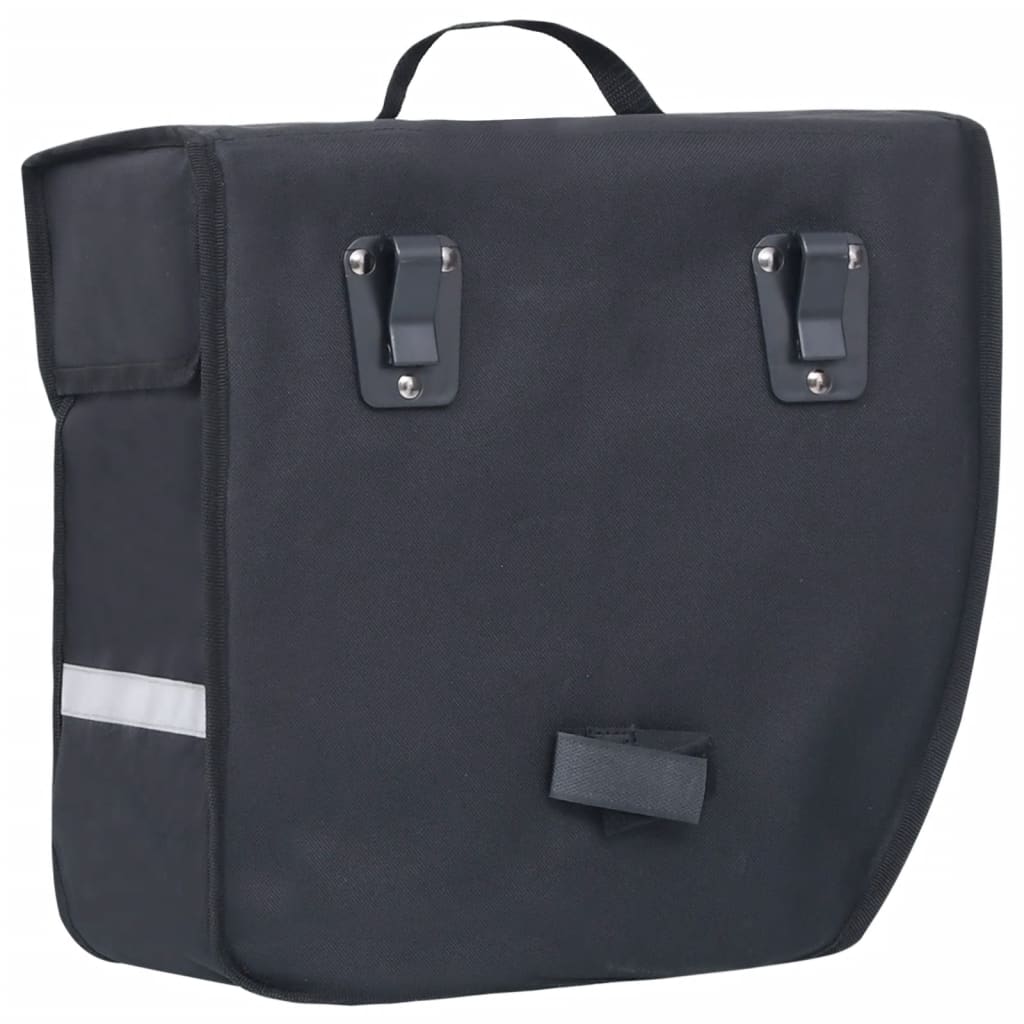 Sac de vélo simple pour porte-bagages étanche 21 L Noir