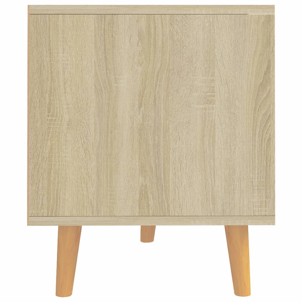 Meuble TV chêne sonoma 90x40x48,5 cm bois d'ingénierie