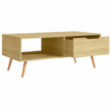 Table basse Chêne Sonoma 100x49,5x43 cm Bois d'ingénierie