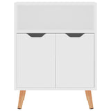 Buffet blanc 60x30x72 cm bois d'ingénierie