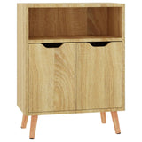 Buffet chêne sonoma 60x30x72 cm bois d'ingénierie