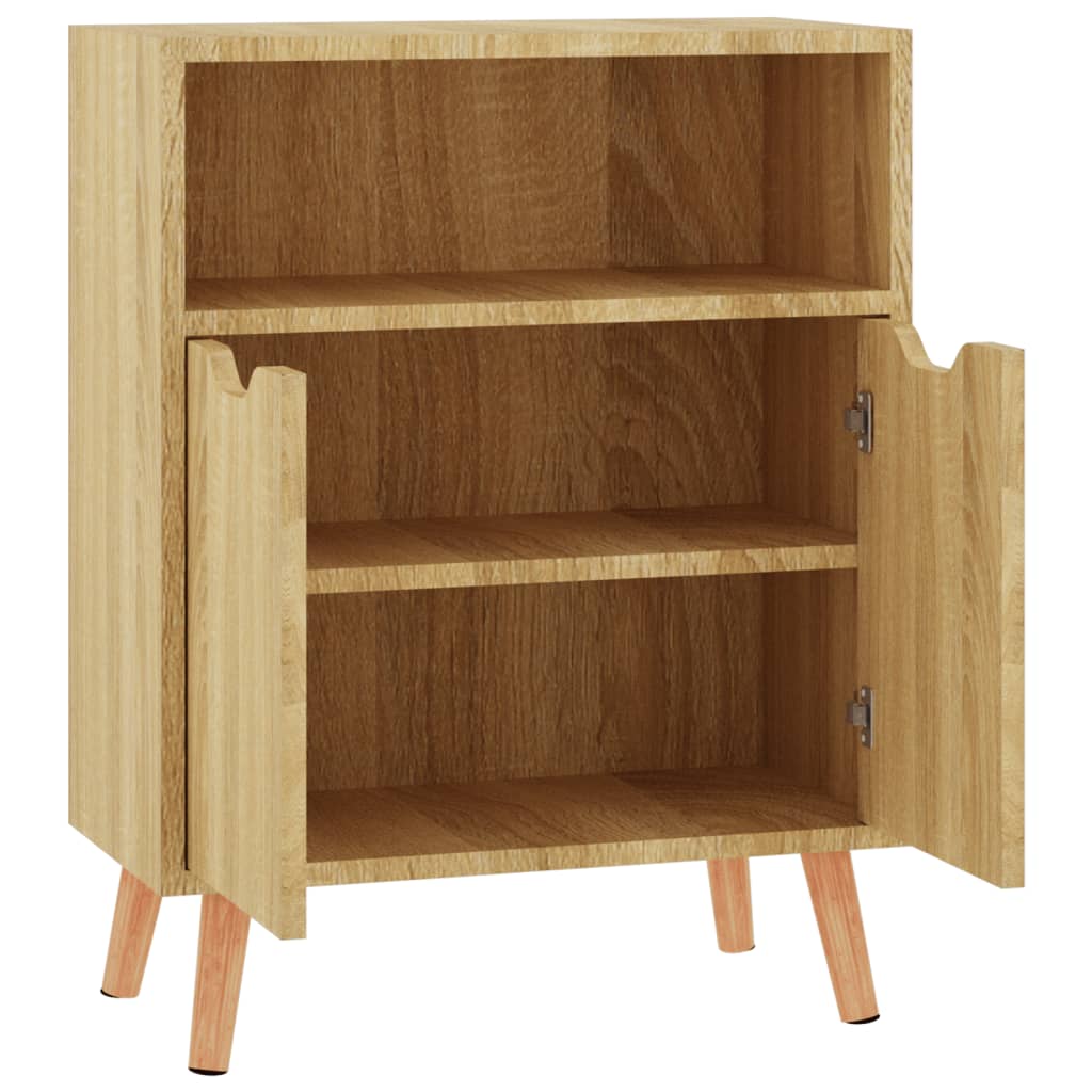 Buffet chêne sonoma 60x30x72 cm bois d'ingénierie