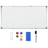 Magnetic whiteboard White 110x60 cm Steel