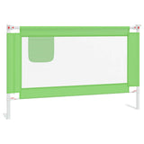 Green Child Bed Safety Barrier 120x25 cm Fabric