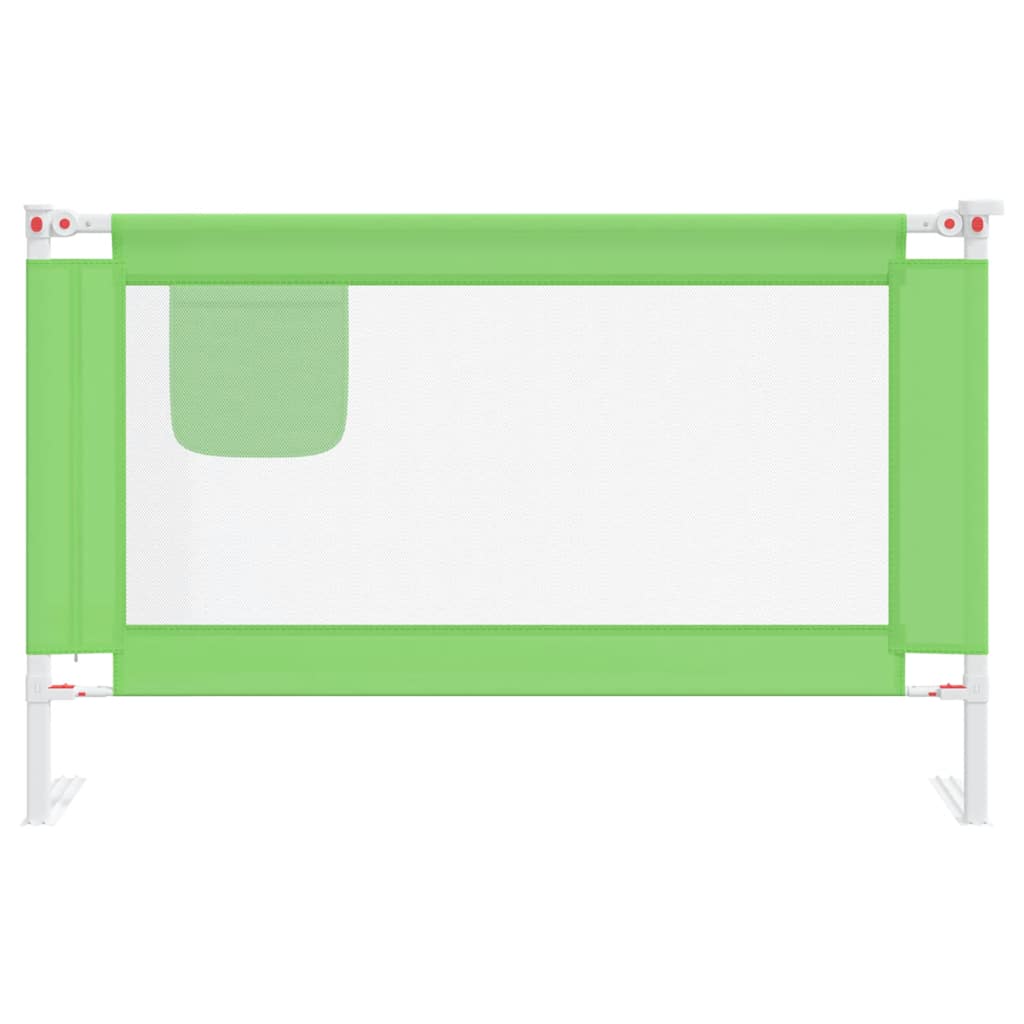 Green Child Bed Safety Barrier 120x25 cm Fabric