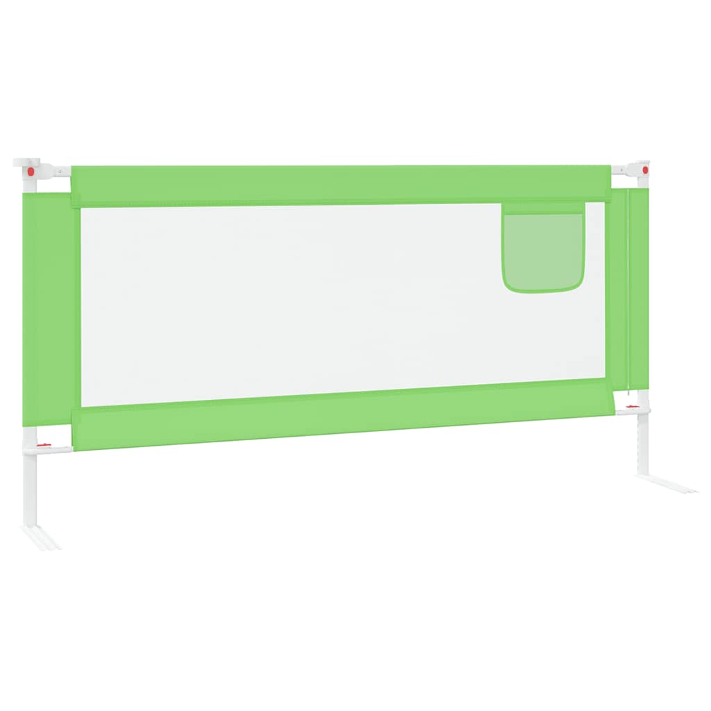 Green Child Bed Safety Barrier 190x25 cm Fabric