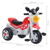 Tricycle pour enfants Rouge