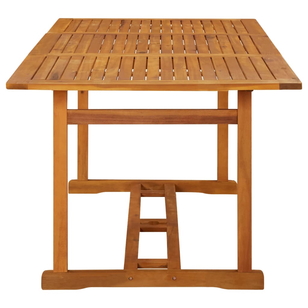 Table à dîner de jardin 180x90x75 cm Bois d'acacia solide