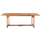 Table à dîner de jardin 220x90x75 cm Bois d'acacia massif