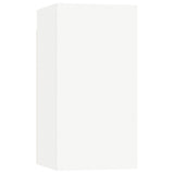 Meubles TV 2 pcs Blanc 30,5x30x60 cm Bois d’ingénierie