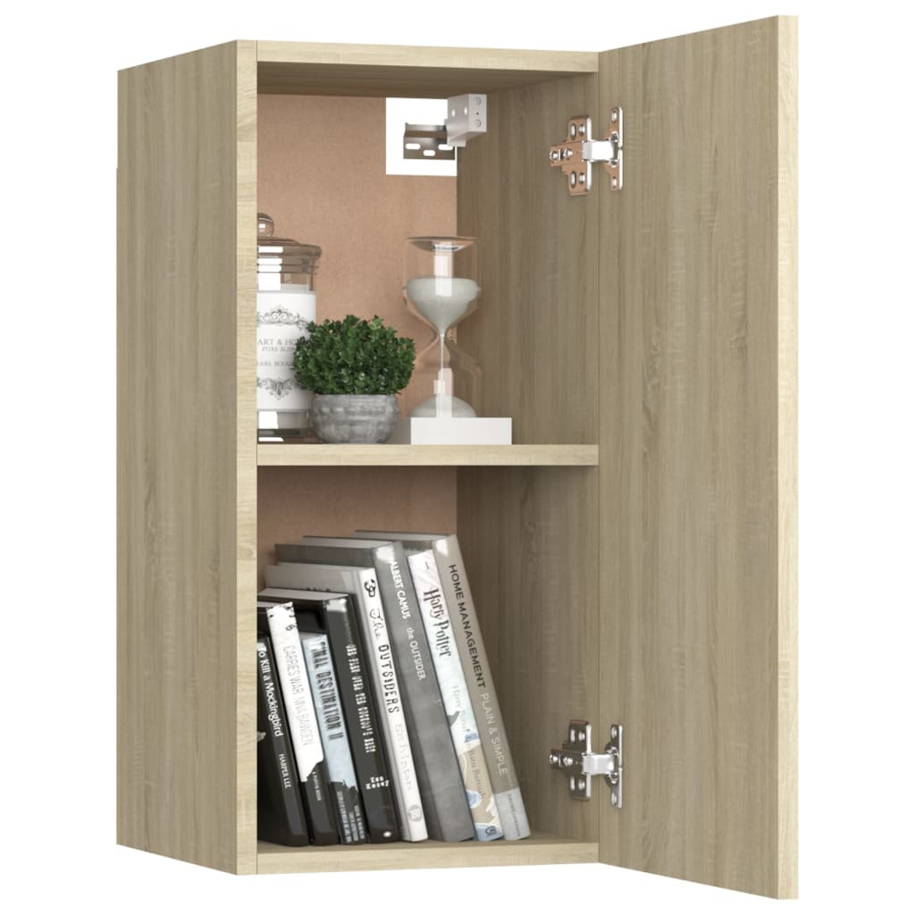 Meuble TV Chêne sonoma 30,5x30x60 cm Bois d’ingénierie