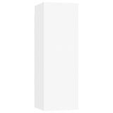 Meubles TV 2 pcs Blanc 30,5x30x90 cm Bois d’ingénierie