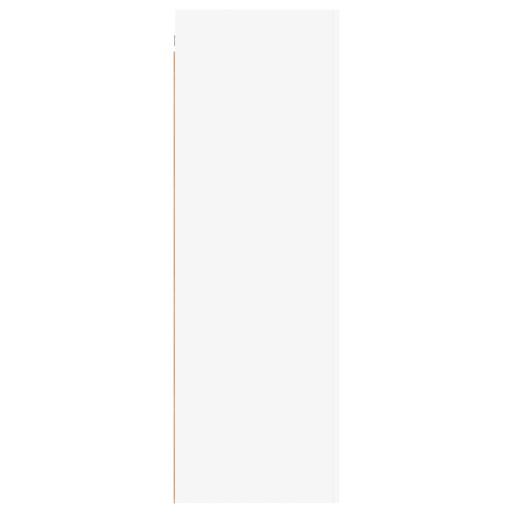 Meubles TV 2 pcs Blanc 30,5x30x90 cm Bois d’ingénierie