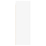 Meubles TV 2 pcs Blanc 30,5x30x90 cm Bois d’ingénierie