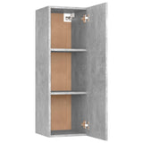 Meuble TV Gris béton 30,5x30x90 cm Bois d’ingénierie