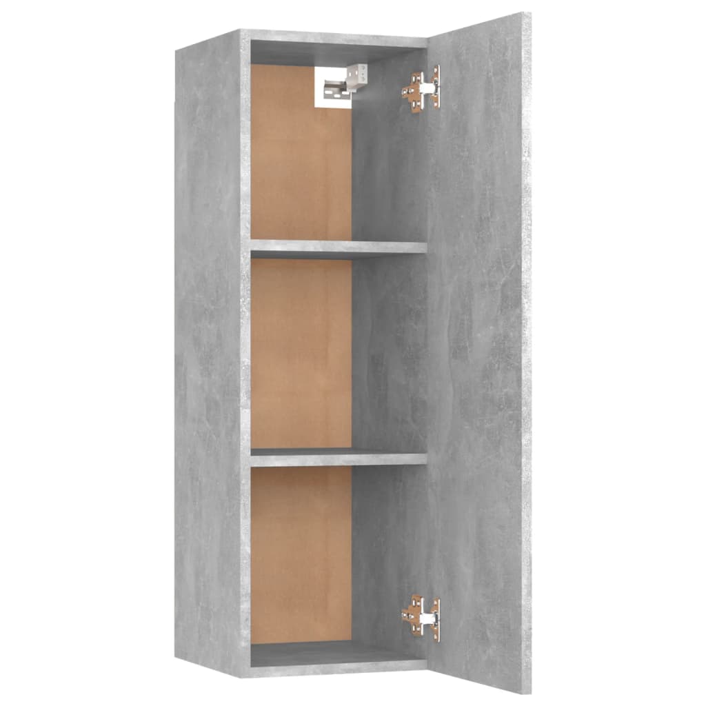 Meubles TV 2 pcs Gris béton 30,5x30x90 cm Bois d’ingénierie