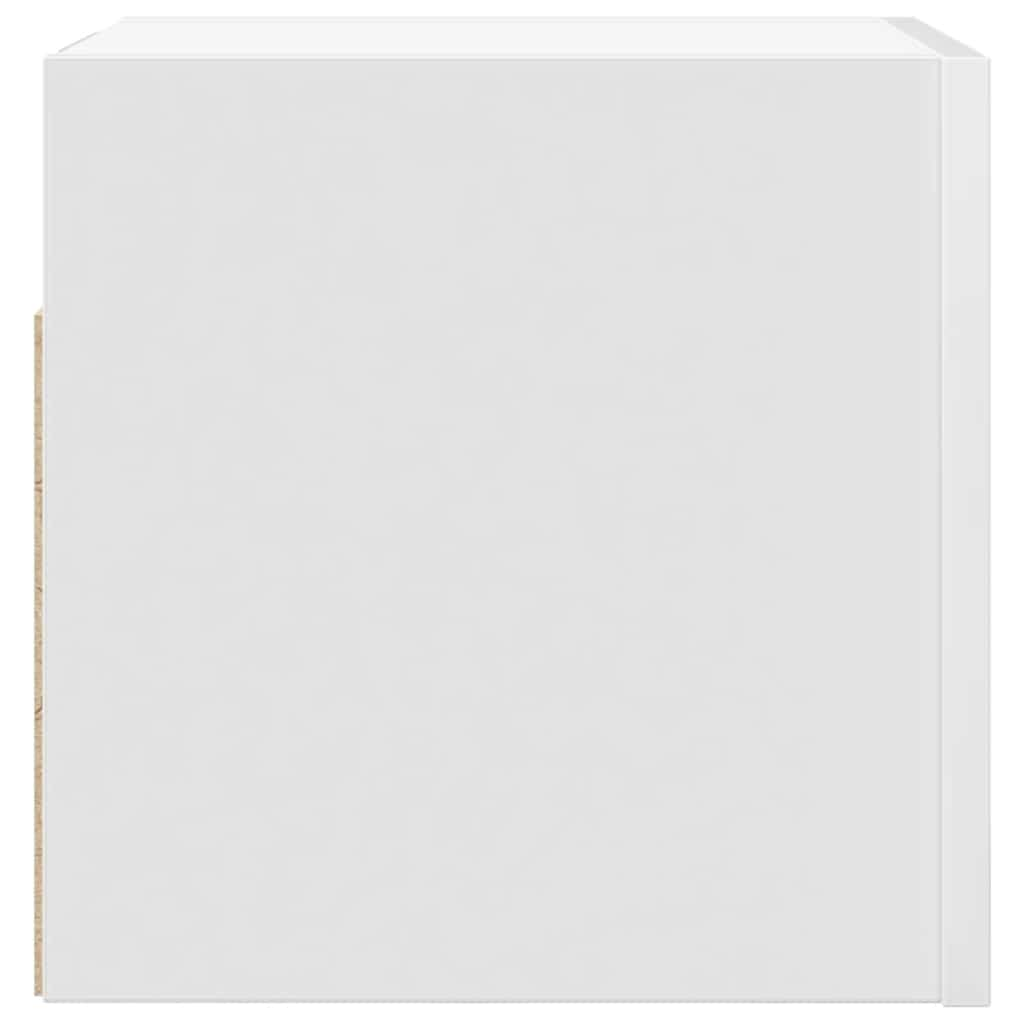 Meubles TV muraux 2 pcs Blanc 30,5x30x30 cm