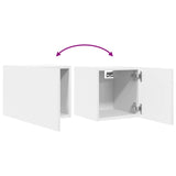 Meubles TV muraux 2 pcs Blanc 30,5x30x30 cm