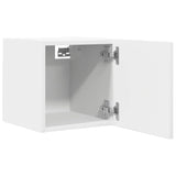 Meubles TV muraux 2 pcs Blanc 30,5x30x30 cm