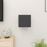 Meuble TV mural Gris 30,5x30x30 cm