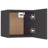 Meubles TV muraux 4 pcs Gris 30,5x30x30 cm