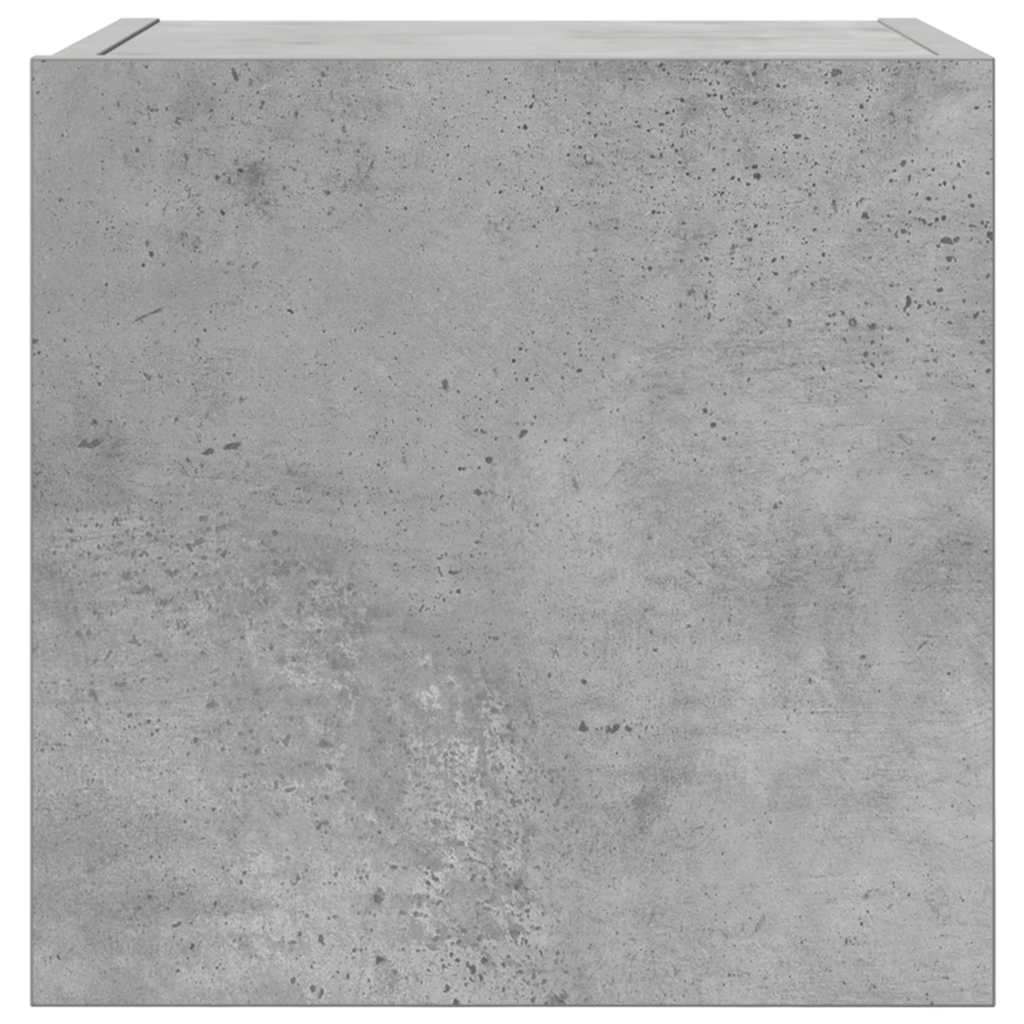 Meubles TV muraux 2 pcs Gris béton 30,5x30x30 cm