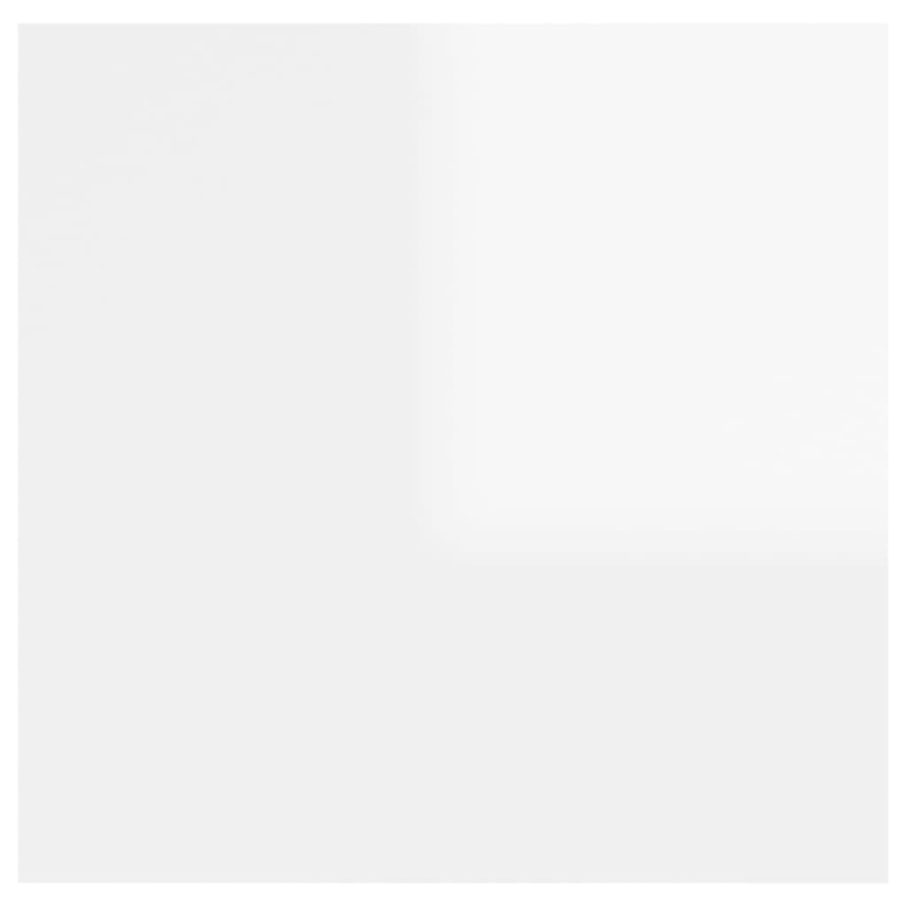 Meubles TV muraux 2 pcs Blanc brillant 30,5x30x30 cm