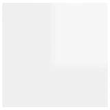 Meubles TV muraux 2 pcs Blanc brillant 30,5x30x30 cm