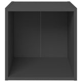 Meubles TV 2 pcs gris 37x35x37 cm bois d’ingénierie