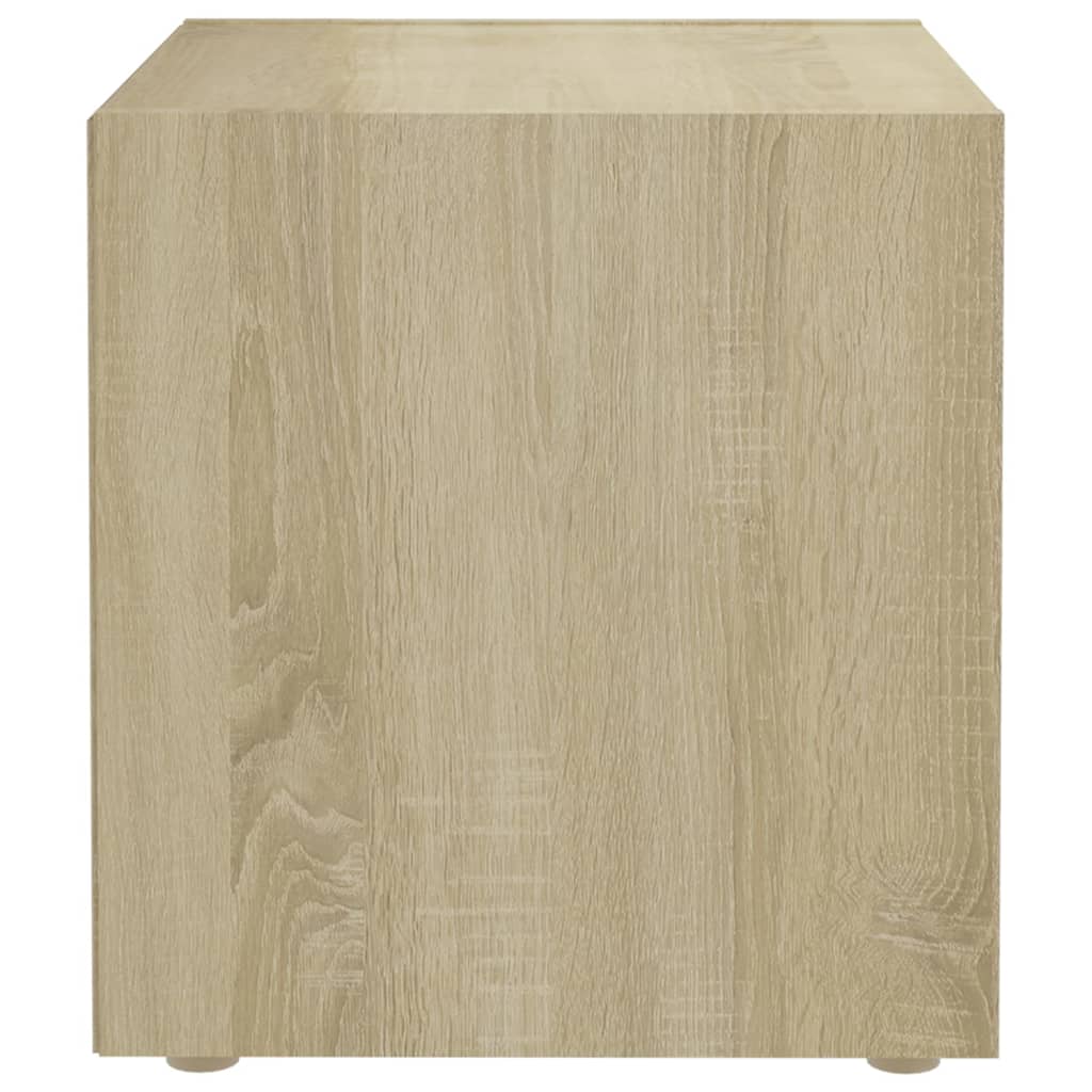 Meubles TV 2 pcs chêne sonoma 37x35x37 cm bois d’ingénierie