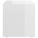 Meubles TV 4 pcs blanc brillant 37x35x37 cm bois d’ingénierie