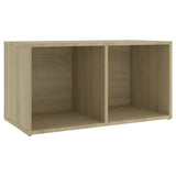 Meuble TV chêne sonoma 72x35x36,5 cm bois d’ingénierie