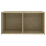 Meuble TV chêne sonoma 72x35x36,5 cm bois d’ingénierie