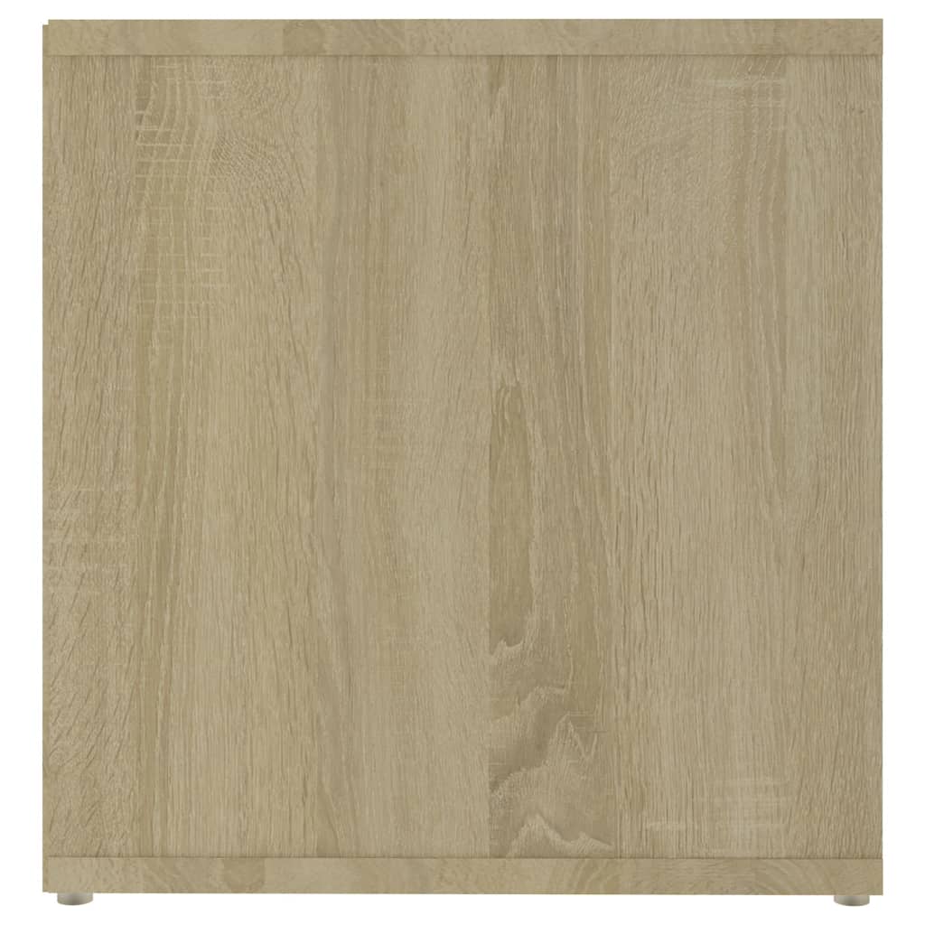 Meuble TV chêne sonoma 72x35x36,5 cm bois d’ingénierie