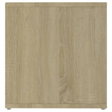 Meuble TV chêne sonoma 72x35x36,5 cm bois d’ingénierie