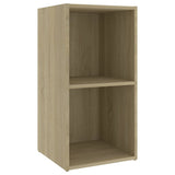 Meuble TV chêne sonoma 72x35x36,5 cm bois d’ingénierie