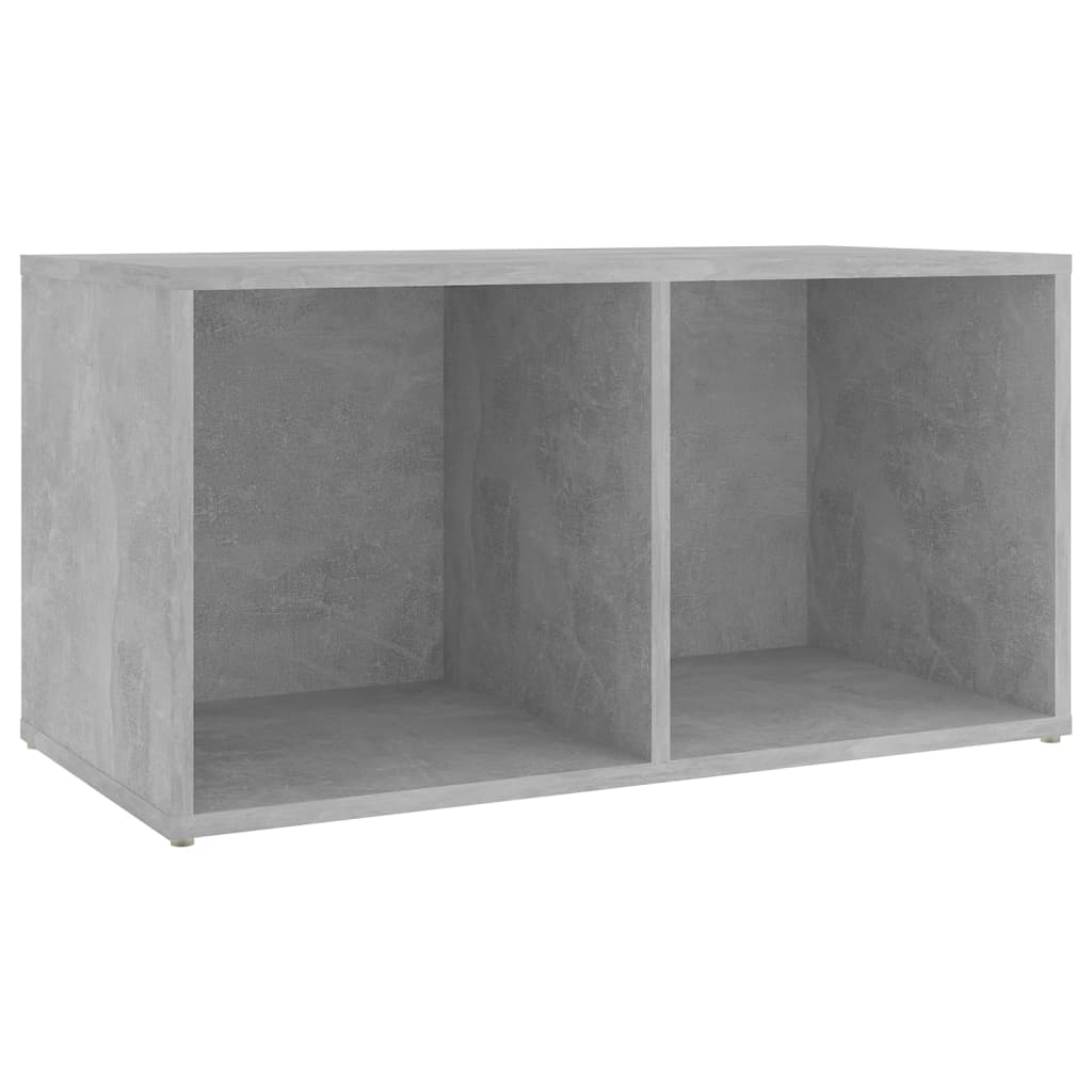 Meuble TV gris béton 72x35x36,5 cm bois d’ingénierie