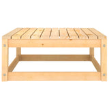 Salon de jardin 2 pcs avec coussins Bois de pin massif