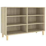 Sideboard aus Sonoma-Eiche, 103,5 x 35 x 70 cm, Holzwerkstoff