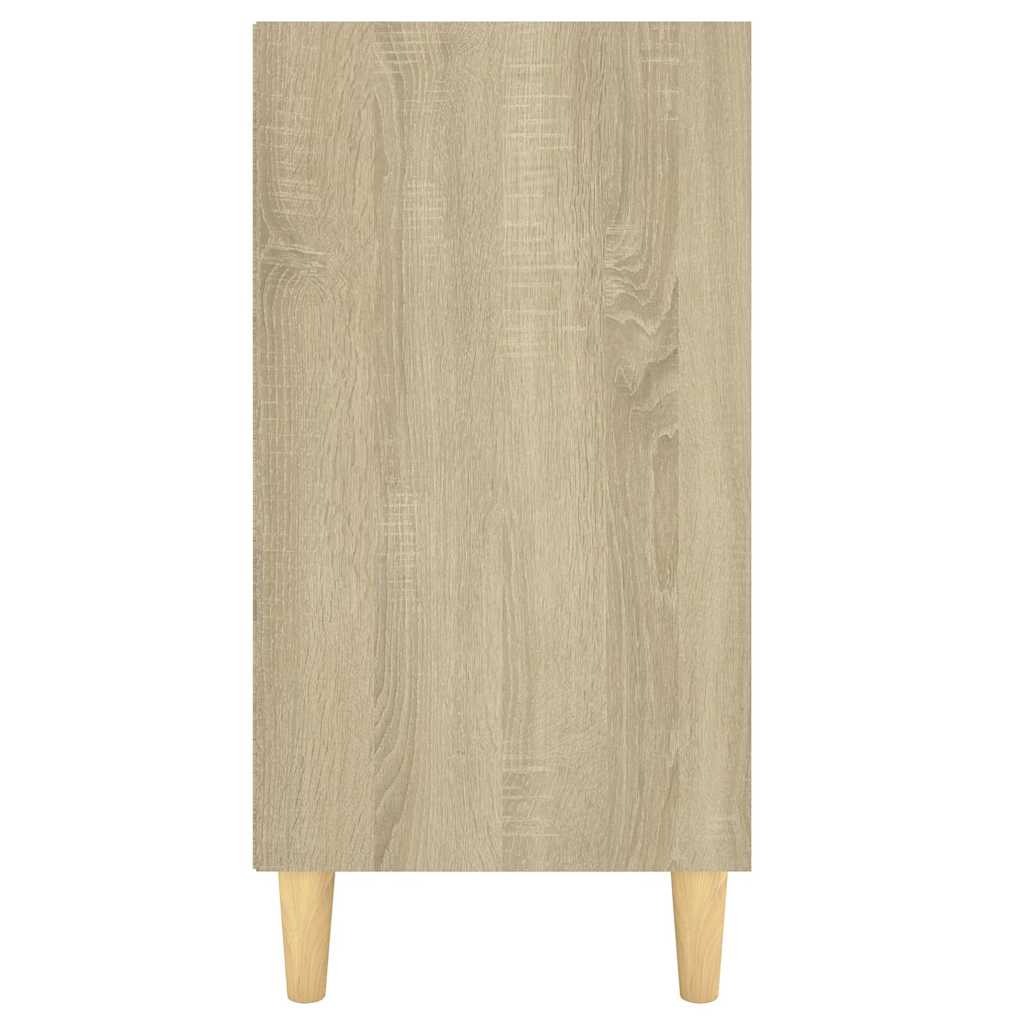 Sideboard aus Sonoma-Eiche, 103,5 x 35 x 70 cm, Holzwerkstoff