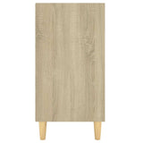 Sideboard aus Sonoma-Eiche, 103,5 x 35 x 70 cm, Holzwerkstoff