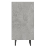 Buffet gris béton 103,5x35x70 cm bois d'ingénierie