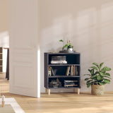 Grey sideboard 57x35x70 cm engineered wood