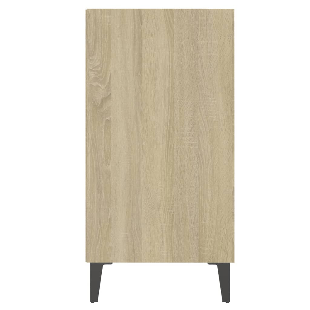 Buffet chêne sonoma 57x35x70 cm bois d'ingénierie