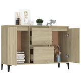 Sonoma oak sideboard 104x35x70 cm engineered wood