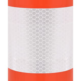 Traffic control bollards 10 pcs 75 cm PE