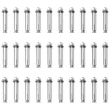 Traffic control bollards 10 pcs 75 cm PE